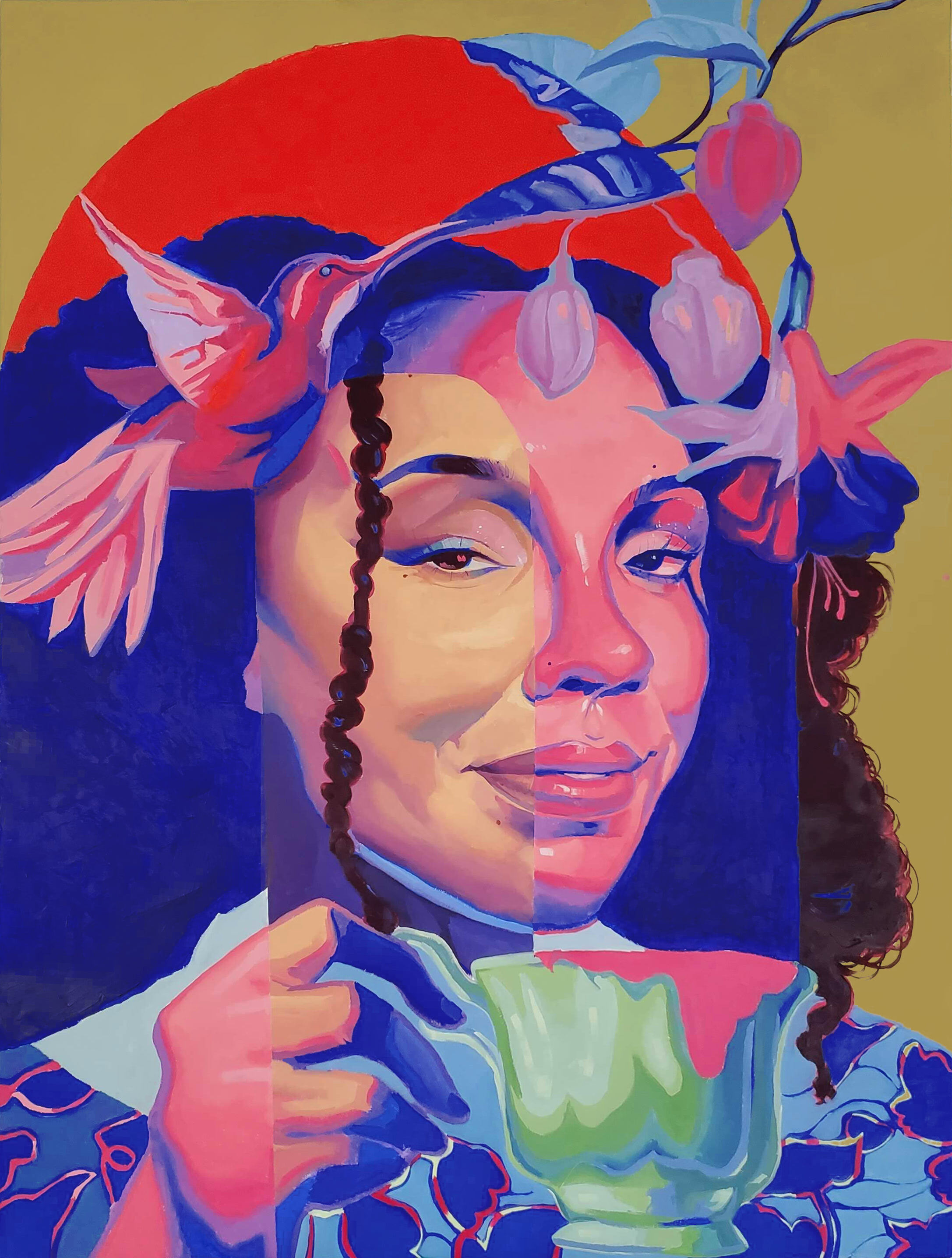 Ikalanni Jahi untitled self portrait UM Stamps